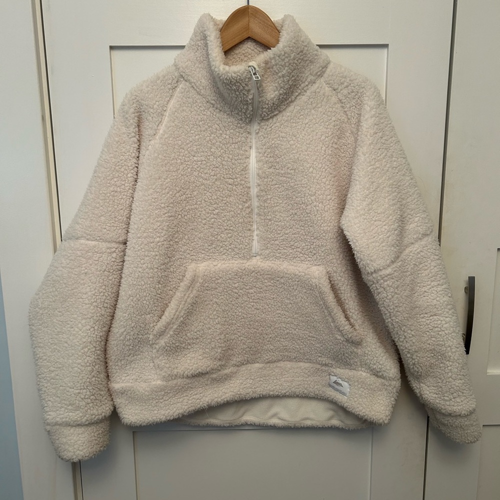 Heavy fleece pullover - S